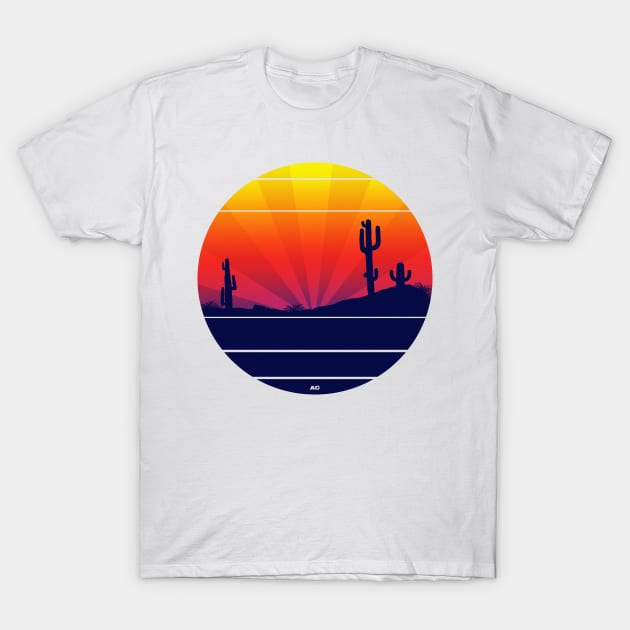 Desert love T-Shirt by AgaCactus